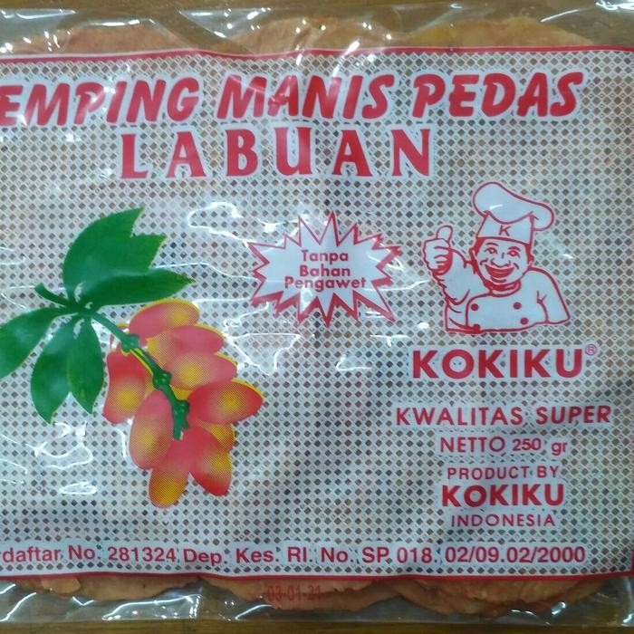 

3YC3 Emping Mentah Manis Pedas Labuan 250Gram