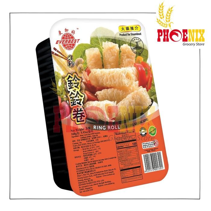 

3YC3 Everbest Ringroll Kembang Tahu Gulung 168 Gram