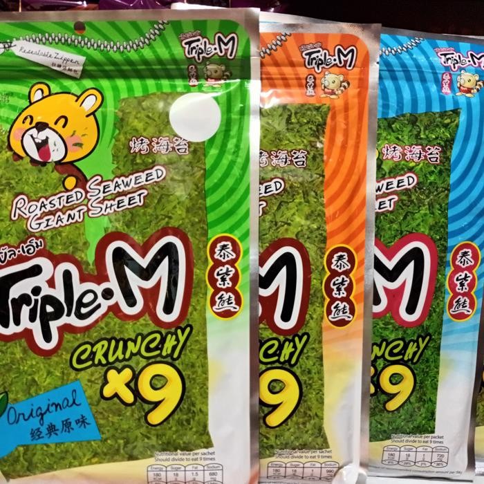 

3YC3 Rumput Laut Triple M/Triple M Roasted Seaweed