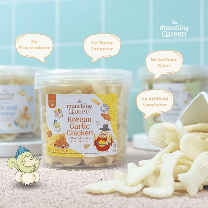 

3YC3 Fish & Cheese Korean Garlic Chicken