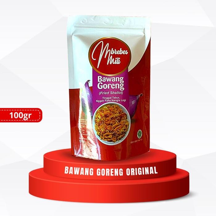 

3YC3 Bawang Goreng Tanpa Tepung Asli Brebes 100G Rasa Original