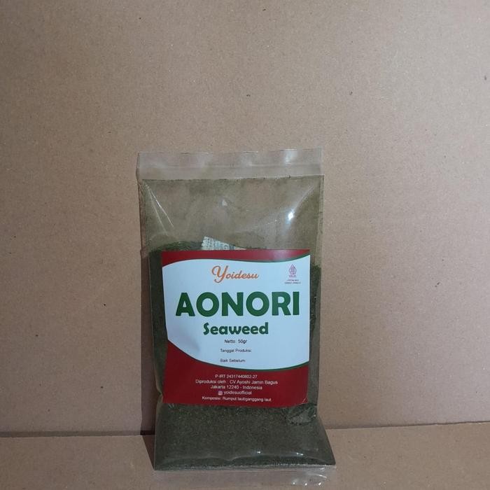 

3YC3 Aonori 50 Gram Seaweed / Rumput Laut Bubuk Original