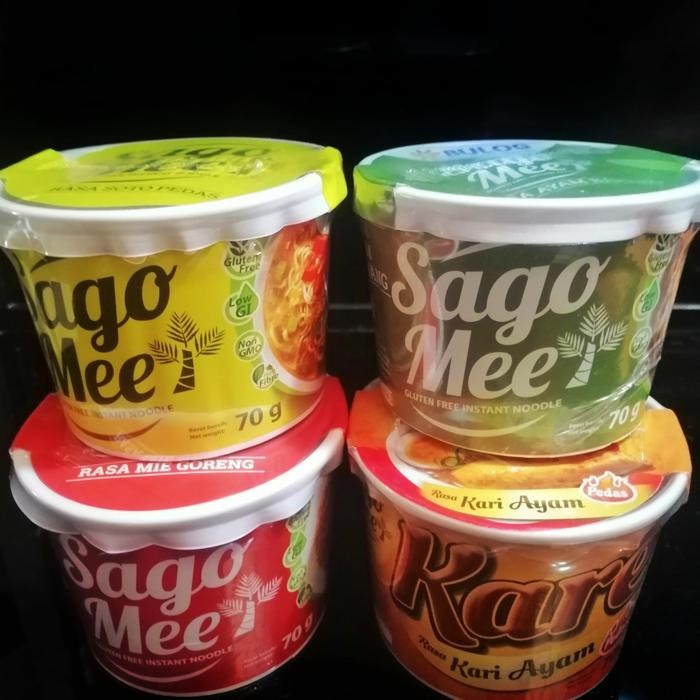 

H48Y Sago Mee Sagomee Paket 4 Varian Rasa (Cup)