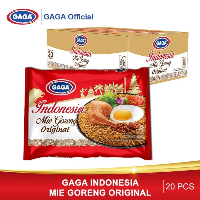 

H48Y Gaga Indonesia Mie Goreng Original 20 Pcs (Gg151)
