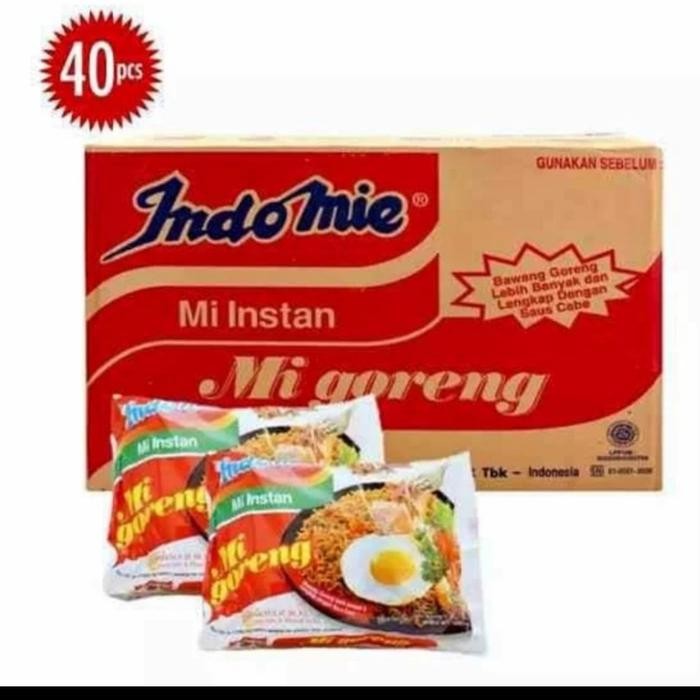 

H48Y Indomie Goreng 1Dus Isi 40 Pcs