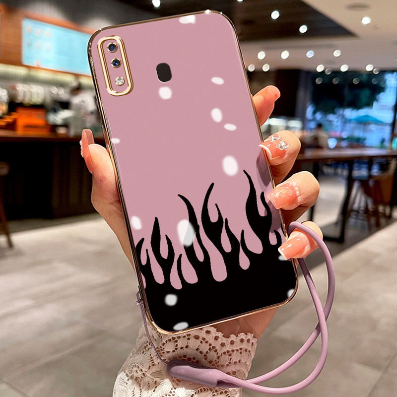 Casing Hp Untuk Samsung Galaxy A20 A30 M10s A20s A21s Case Casing pelapisan pelindung Kesing Silikon