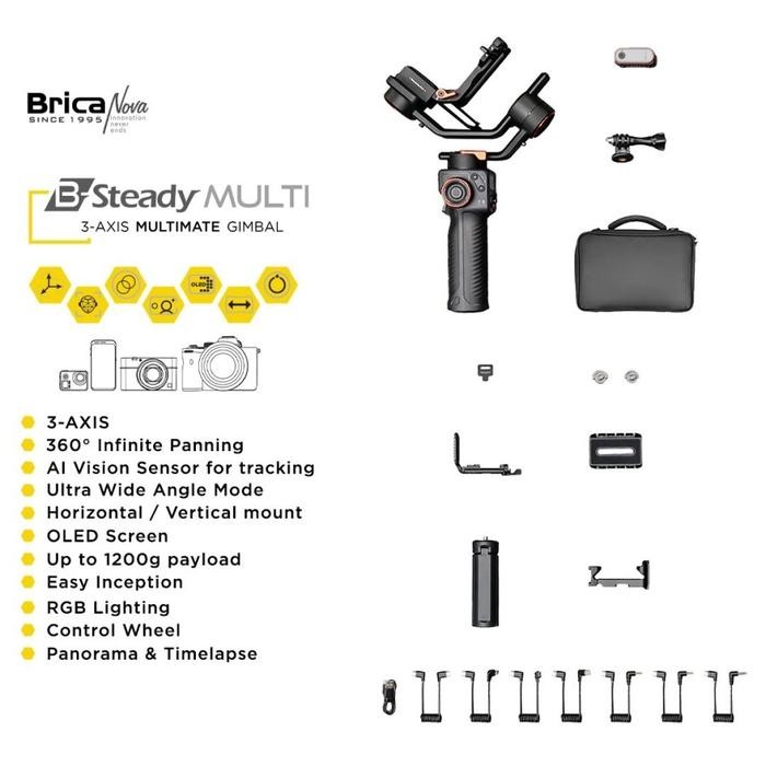 Brica B-Steady Multimate / Bsteady Multi 3-Axis Gimbal