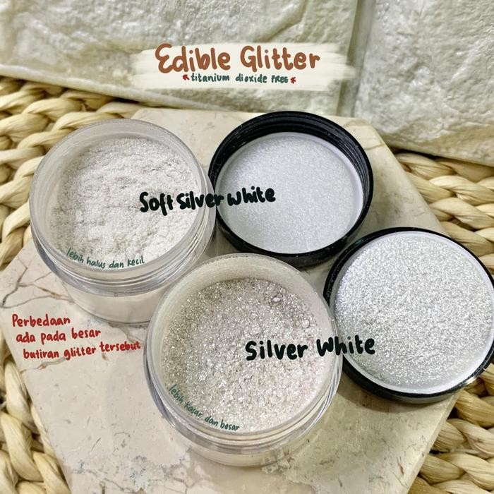 

TITANIUM DIOXIDE FREE EDIBLE GLITTER SIZE 5 GR GLITTER DEKOR MAKANAN