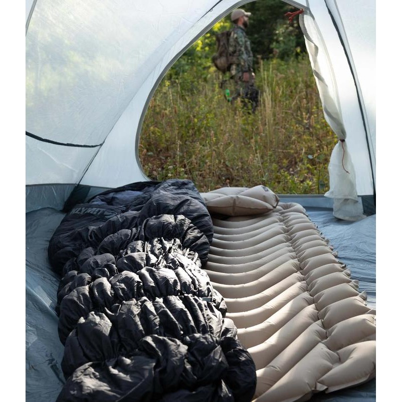 Langsung diproses Klymit Insulated Static V Sleeping Pad - Orange - Kasur Matras Tidur Angin