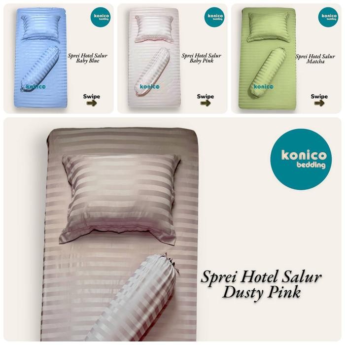 Konico Sprei Set Bahan Cro Tensel Single ( Tanpa Bedcover ) Vol 2