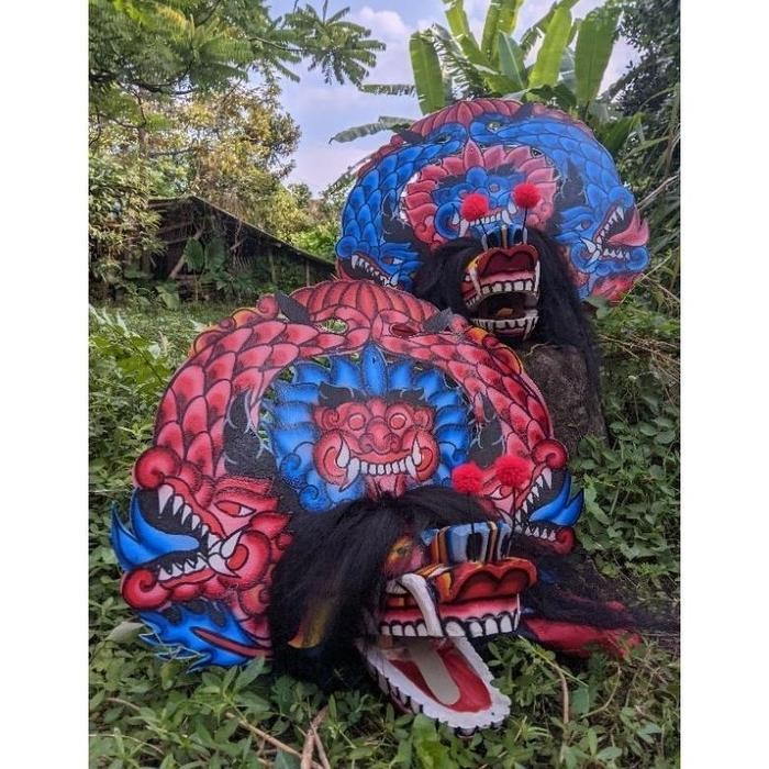 (Allthebest) Mainan tradisional Barongan telonBarongan devilbarongan anakBarongan dewasaBarongan