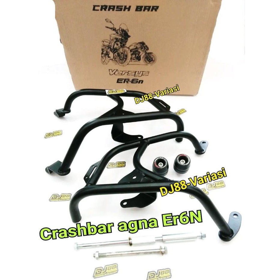 Crashbar Agna Er6N Crash Bar Pelindung Engine Mesin Guard Agna Er6 Sli