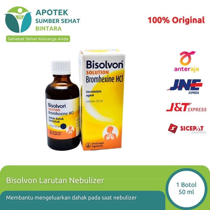 JTTOP" BISOLVON SOLUTION NEBULIZER 50 ML