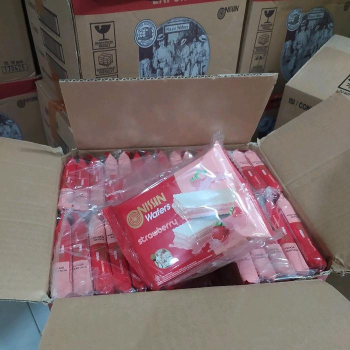 

WAFERS NISSIN @10 PCS - WAFERS BISKUIT NISSIN - RASA COKELAT ATAU KEJU FOOD SNACK CEMILAN MAKANAN