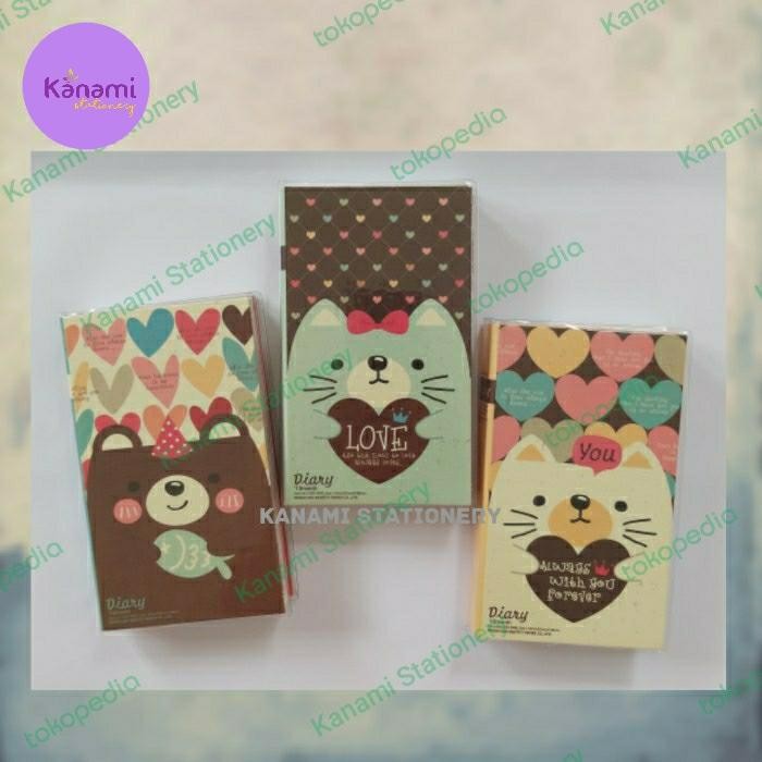 

KANAMI Weekly Schedule Journal Book Colorful Agenda Mingguan Tahunan Yearly Planner.