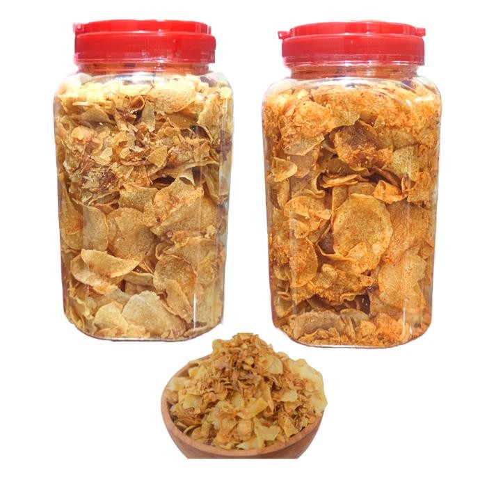 

KERIPIK KENTANG EBI MAMA HANI HOMEMADE ENAK PREMIUM 450 GRAM