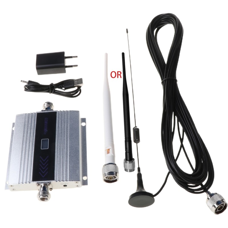 900Mhz GSM 2G/3G/4G Signal Booster Repeater Amplifier Antenna for Business/Basements/Underground Par