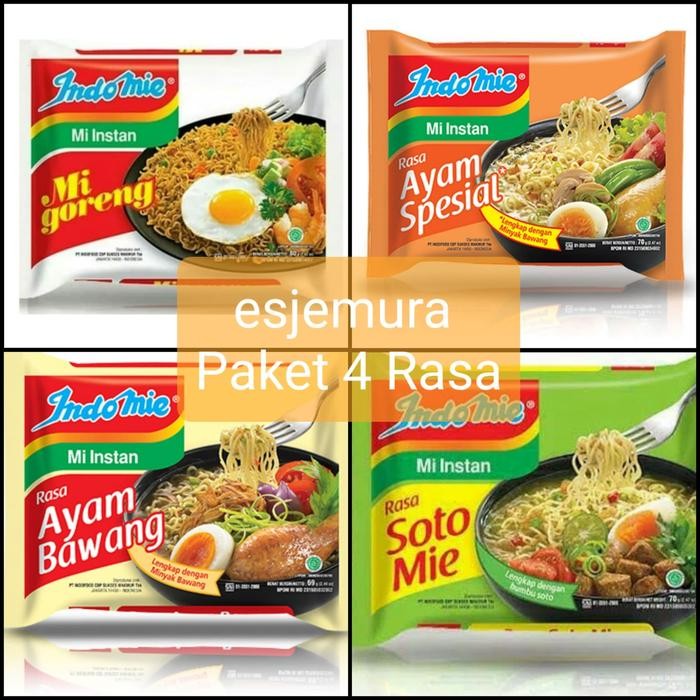 

I6E7 Indomie Paket 4 Rasa Perdus