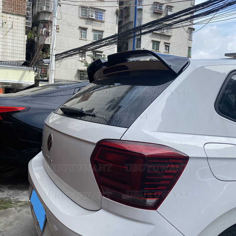 For Volkswagen VW 2019 2020 2021 2022 New Model Polo Plus Spoiler