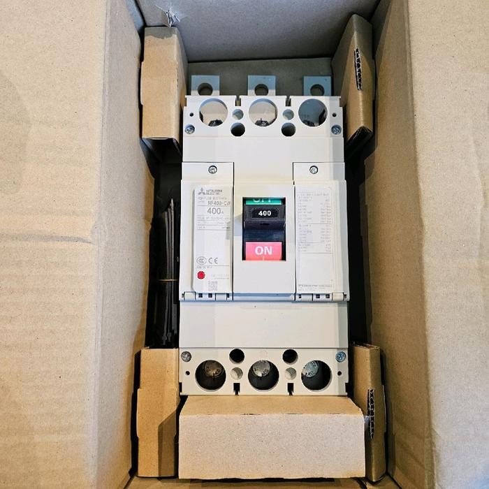 Bagus Mccb Breaker Mcb Mitsubishi Nf 400 Cw Nfb 400A 400A Nf400 Mitsubishi