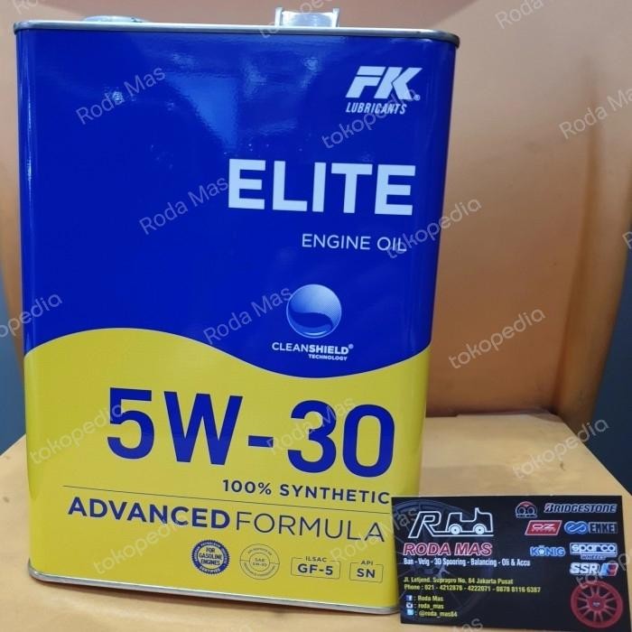 Oli Fk Pulse (Massimo) Elite 5W-30 100% Synthetic 4Liter