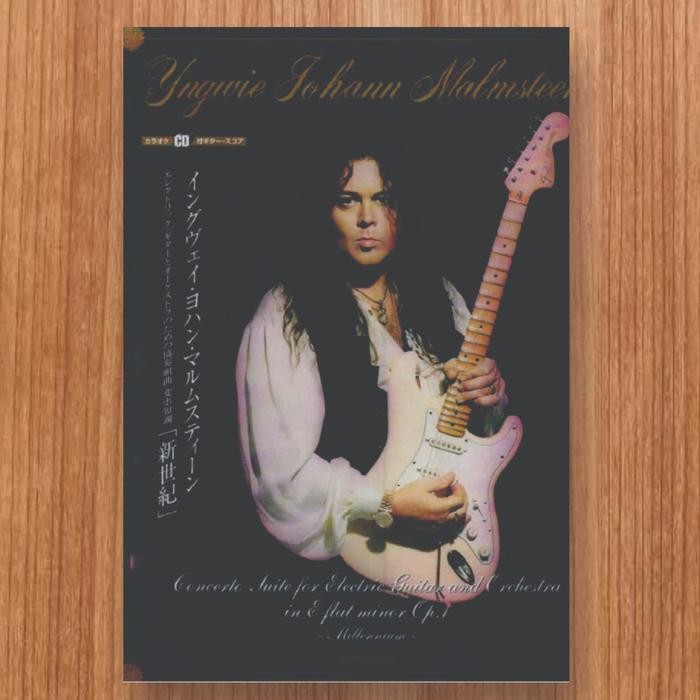 Buku Tablature Yngwie Malmsteen concerto guitar and orchestra