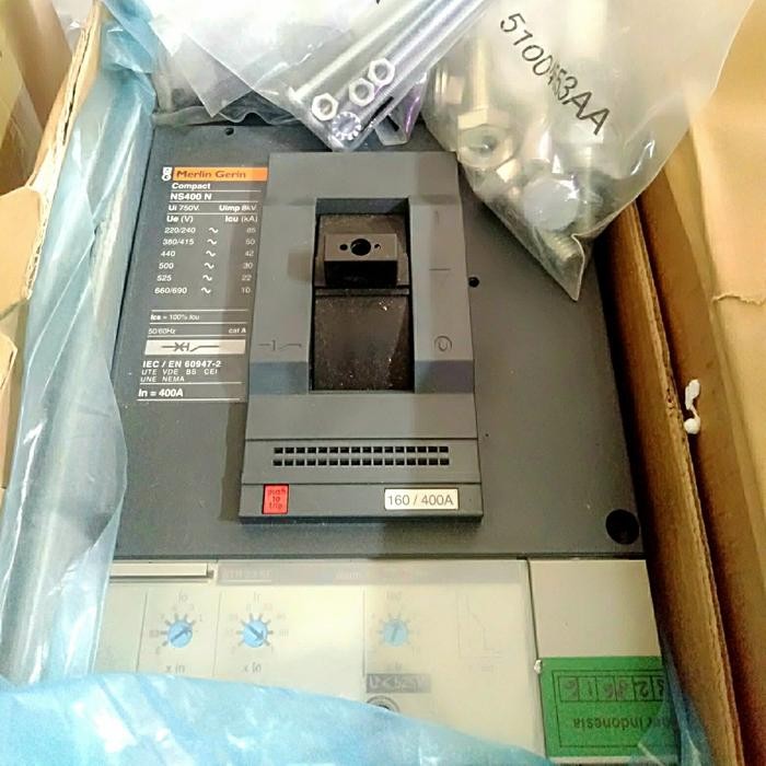 Mccb Ns400N 3P 400A Merlin Gerin Schneider Ns400 Ns 400N New