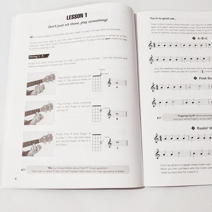 Buku Ukulele Fast Track Ukulele book 1 Ukulele Method book 1