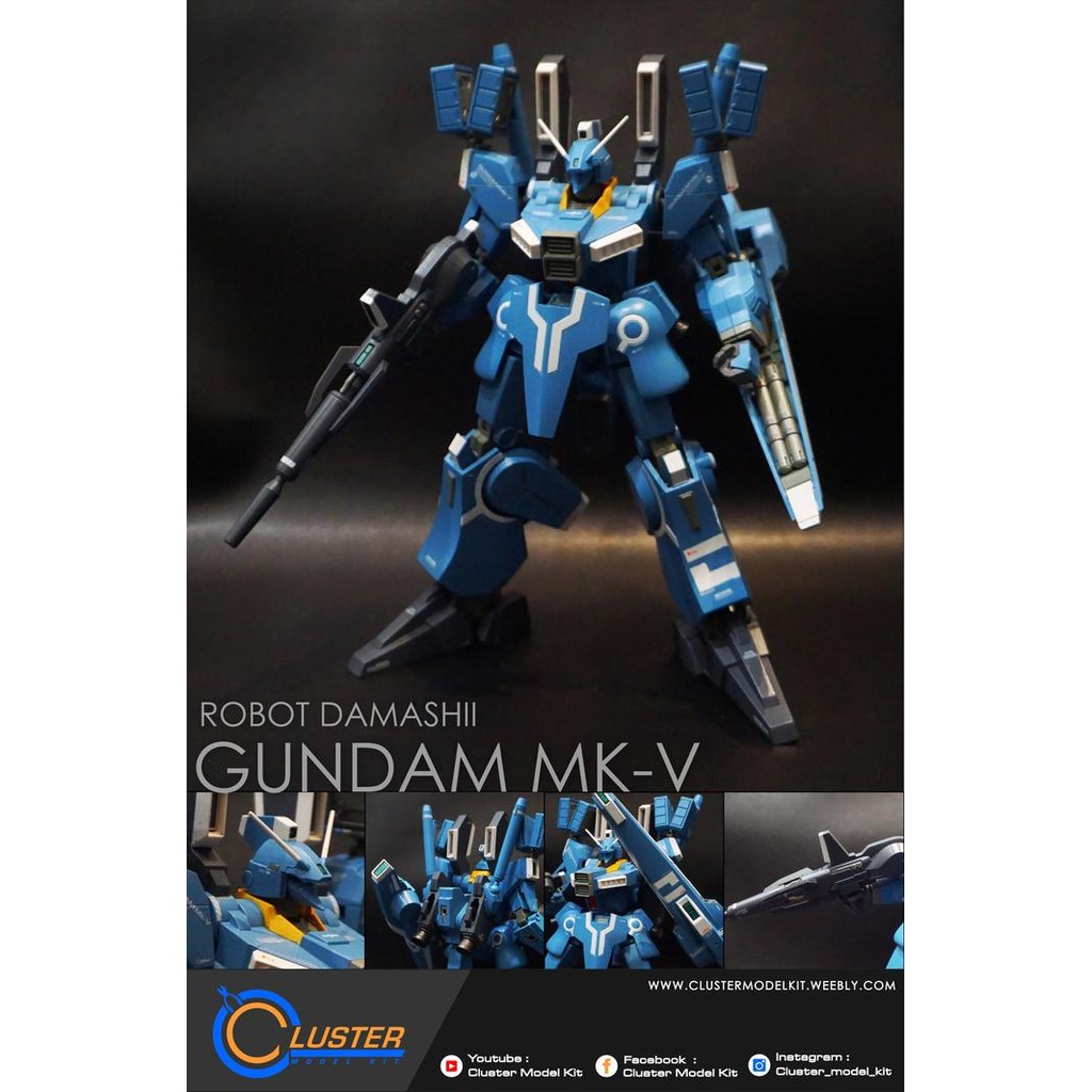 Robot Damashii : Gundam MK-V ( Full Painted )