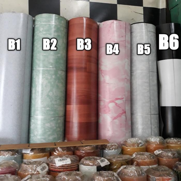 (Allthebest) karpet plastik tebal import korea meteran lebar 2 meter