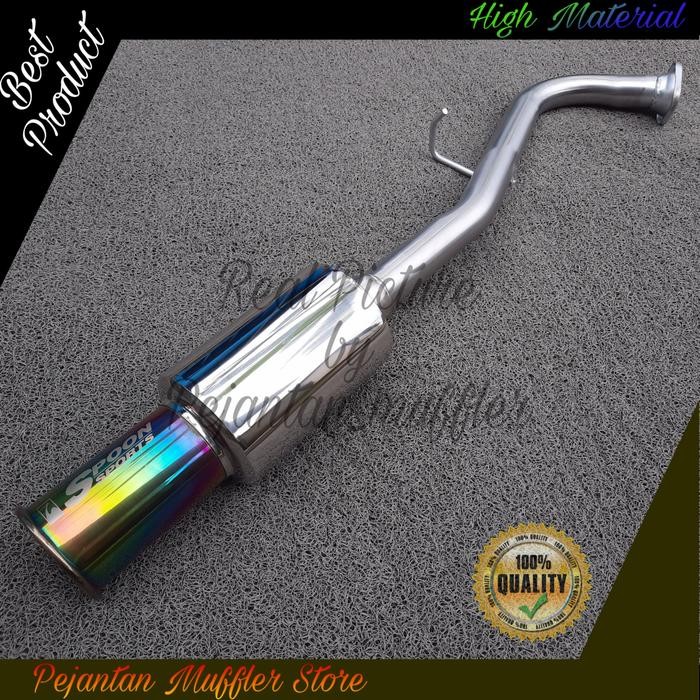 Knalpot Mobil Bolt On Yaris Bakpao / Yaris Lele / Yaris Joker Spoon