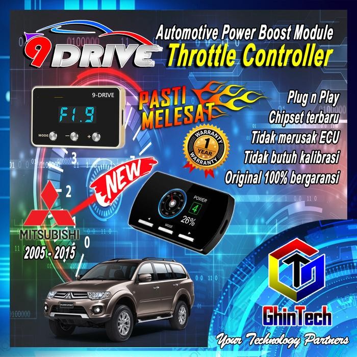 9 Drive Throttle Controller Piggyback Ecu Pajero Exceed Triton