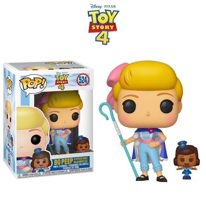 Original Funko POP Toy Story 4 - Bo Peep w Officer Giggle McDimples
