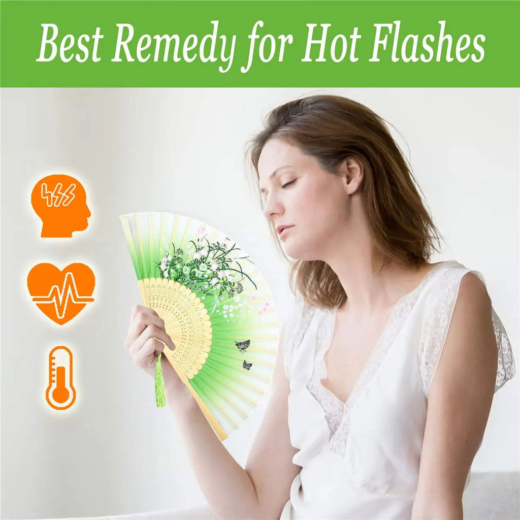 

1Pcs Folding Hand Fan with , Chinese Retro Style Birthday Gift for Dance Performance, Decoration