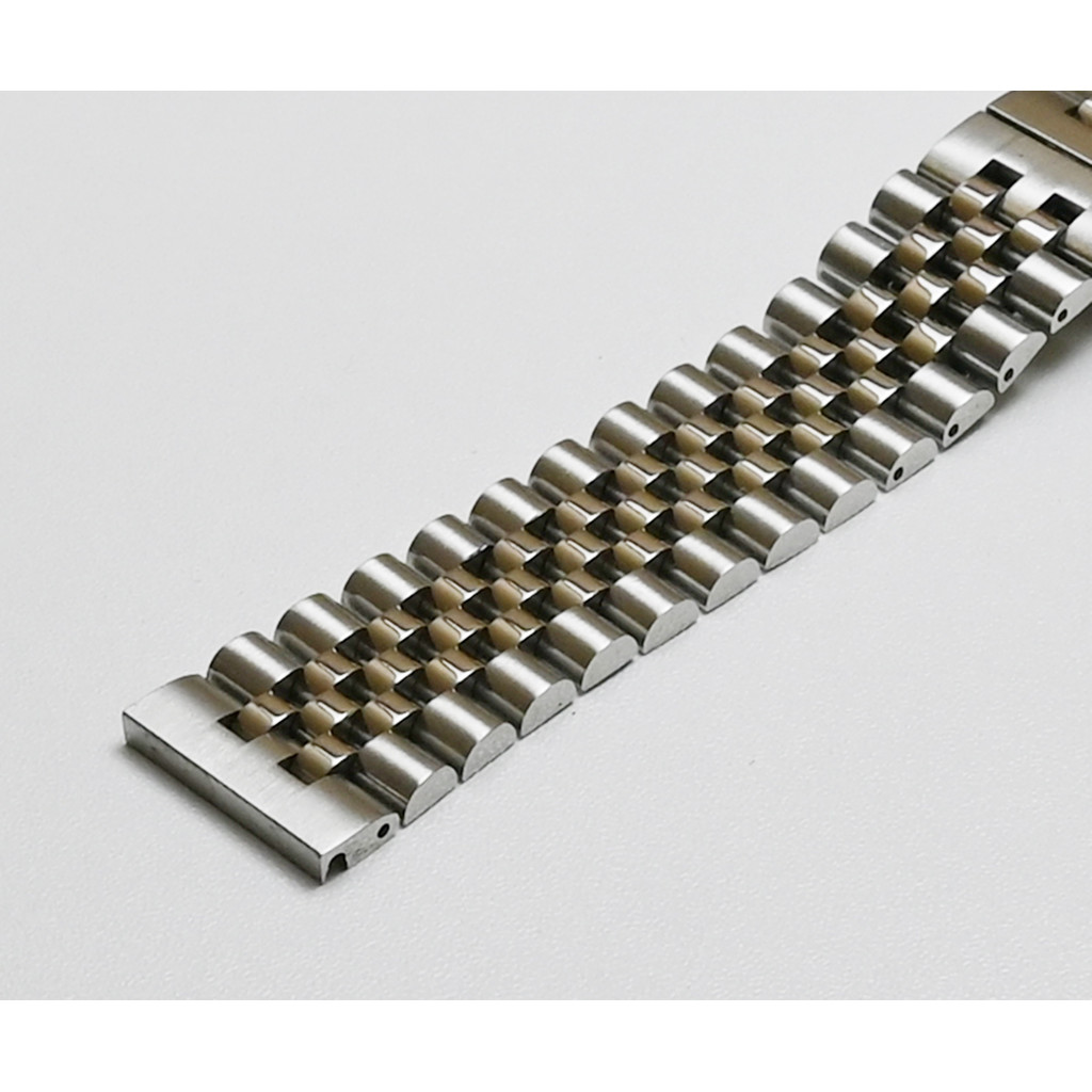 IMPORT 18MM 19MM 20MM 21MM 22MM JUBILEE CURVED END WATCH BAND STAINLESS STEEL STRAP BRACELET REPLACE
