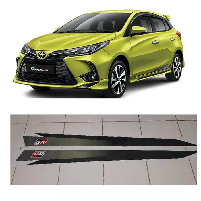 List Body Stiker Toyota New Yaris Gr Sport 2021