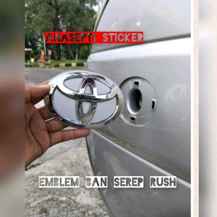 Emblem Logo Ban Serep Toyota Rush / Emblem Ban Serep Toyota Rush