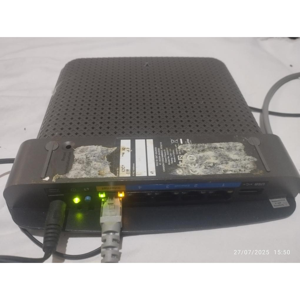 Linksys By Cisco EA3500 EA 3500 Gigabit Gigabyte N750 Dual-Band Smart