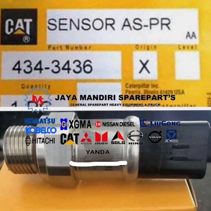 Sensor Pressure 434-3436 4343436 320D Oem Cat
