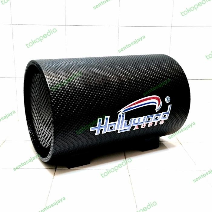 Terhemat Basstube Subwoofer Aktif 10 Inch Hollywood Hw-100