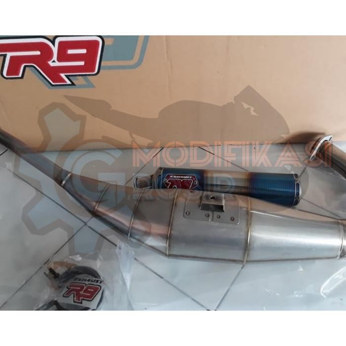 Knalpot R9 Neo Mugello Ninja 150 Rr / Ninja 150 R Fullsystem