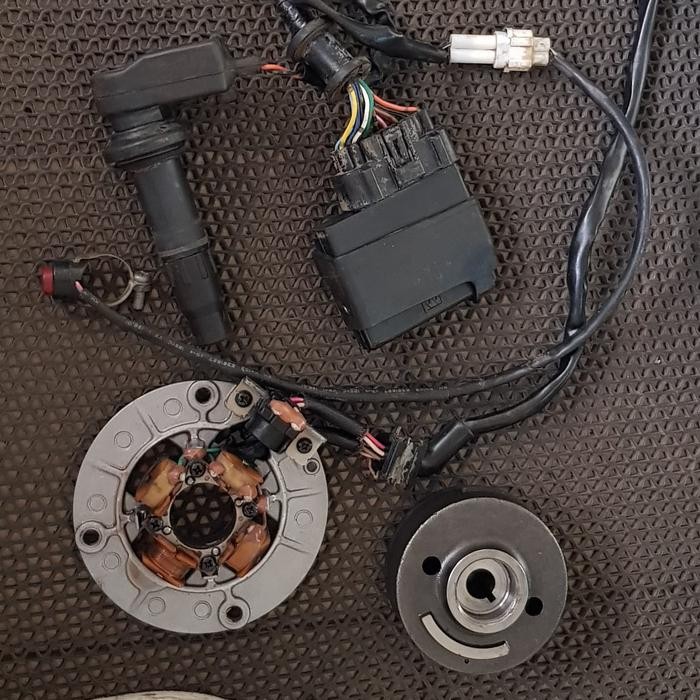 Pengapian Yamaha Yz 250 Yzf 250 Magnet Sepul Koil Cdi Japan