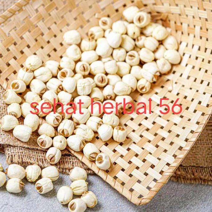 

biji teratai / lotus seed/ lien zi import dari singapore 1kg