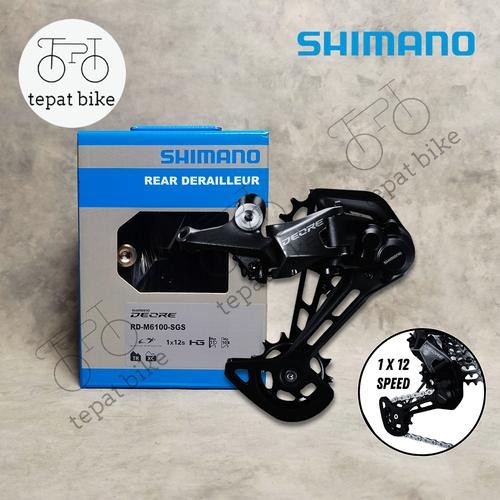 RD SHIMANO DEORE RD-M6100-SGS Rear Derailleur 12 Speed Shadow RD Long Cage