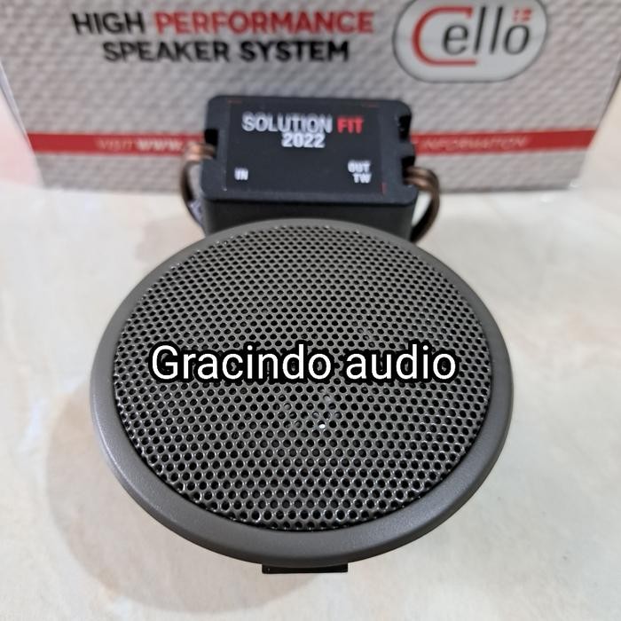 Paling Berkualitas Speaker Micro Fullrange Cello Solution Fit Suzuki Ertiga 2012-2017