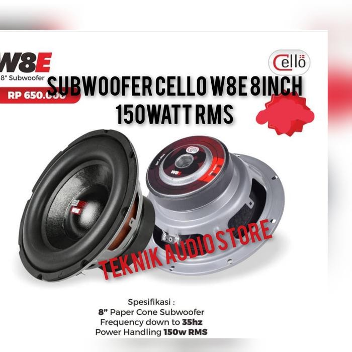 Mantab Subwoofer Cello 8Inch W8E