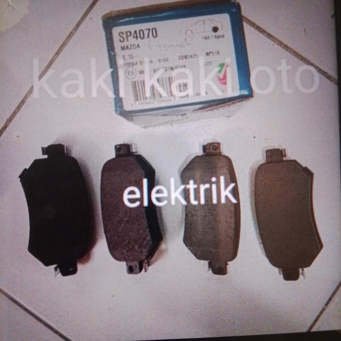Brake Pad Disc Brake Kampas Rem Kanvas Rem Kampas Disc New Mazda 6 Mazda-6 Mazda6 New Sky Skyactiv