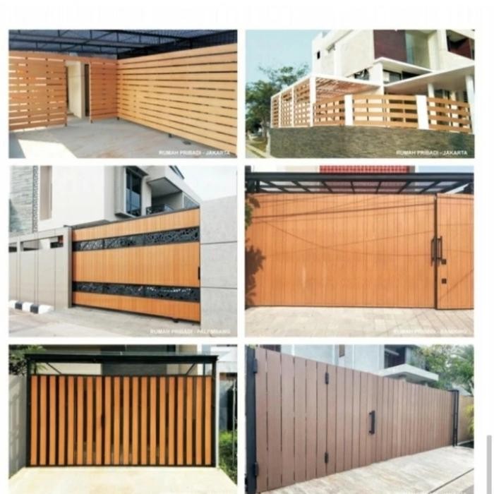 Decking Wpc Pagar Kayu Asri