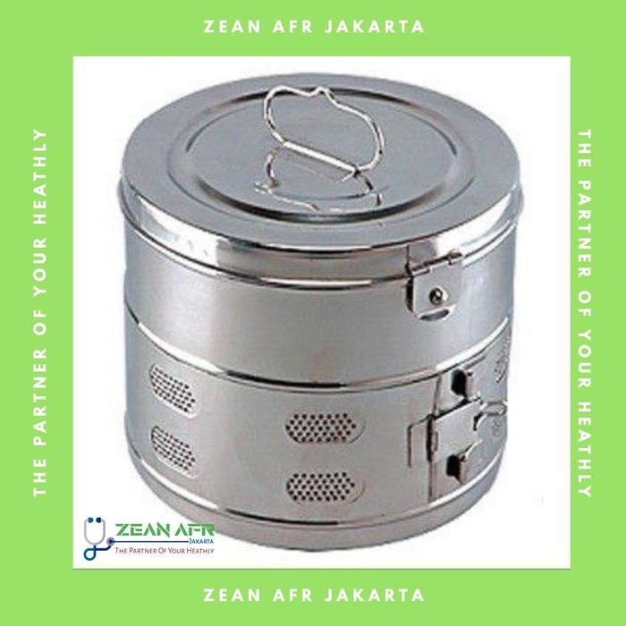 

Dressing Drum 15Cm / Dressing Jar Tromol Kassa 15Cm