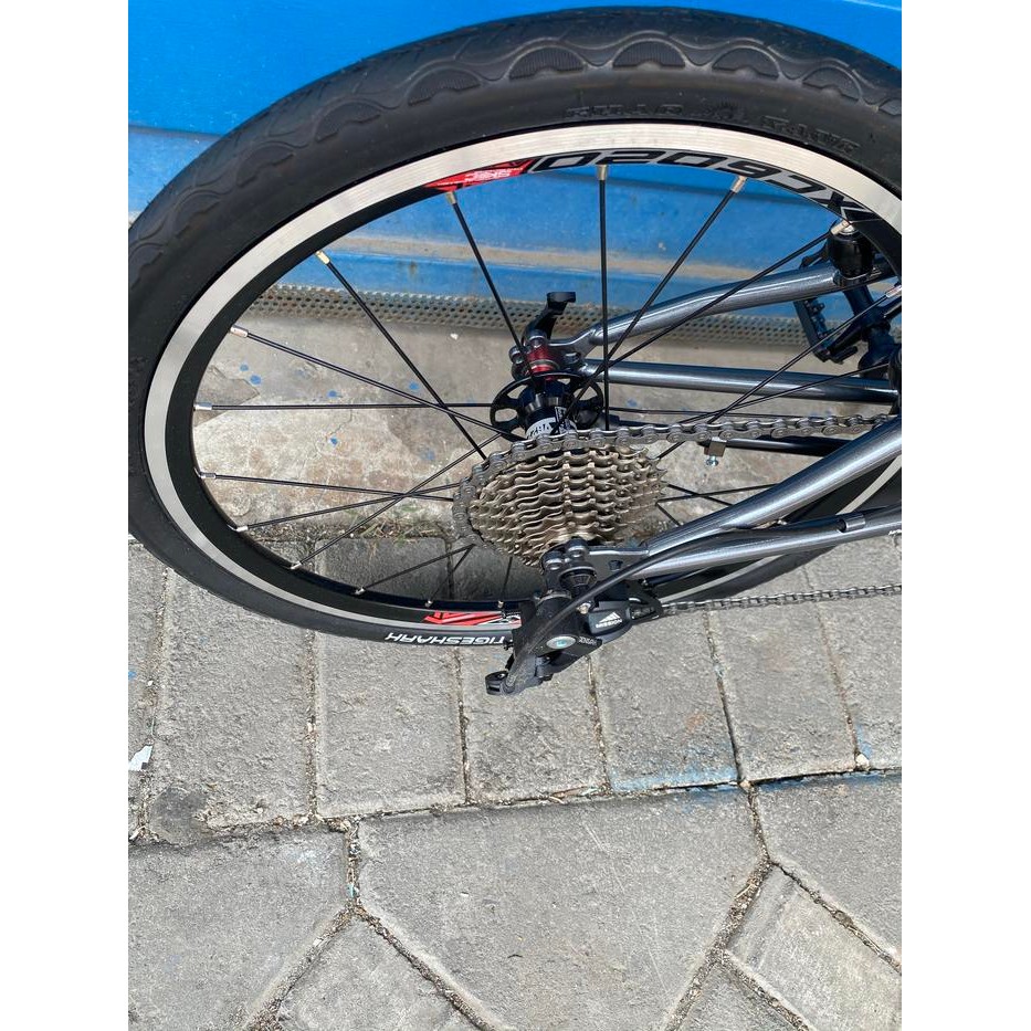 Sepeda Lipat Folding Bike 20 Fnhon Storm